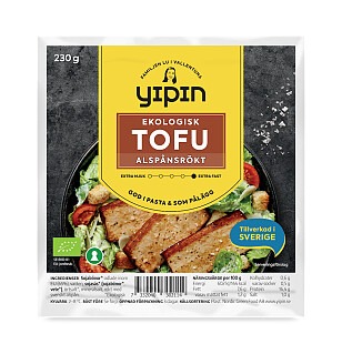 Alderwood-smoked tofu