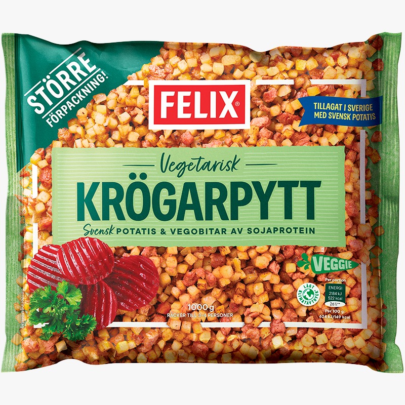 Plant-based krögarpytt