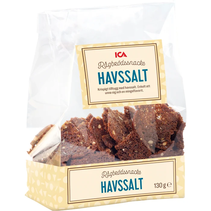 Rye bread snacks by Ica